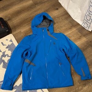 Spyder Men's Vibrant Blue Ski Jacket